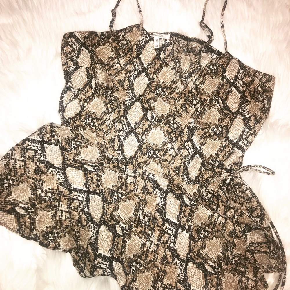 Snakeskin Top